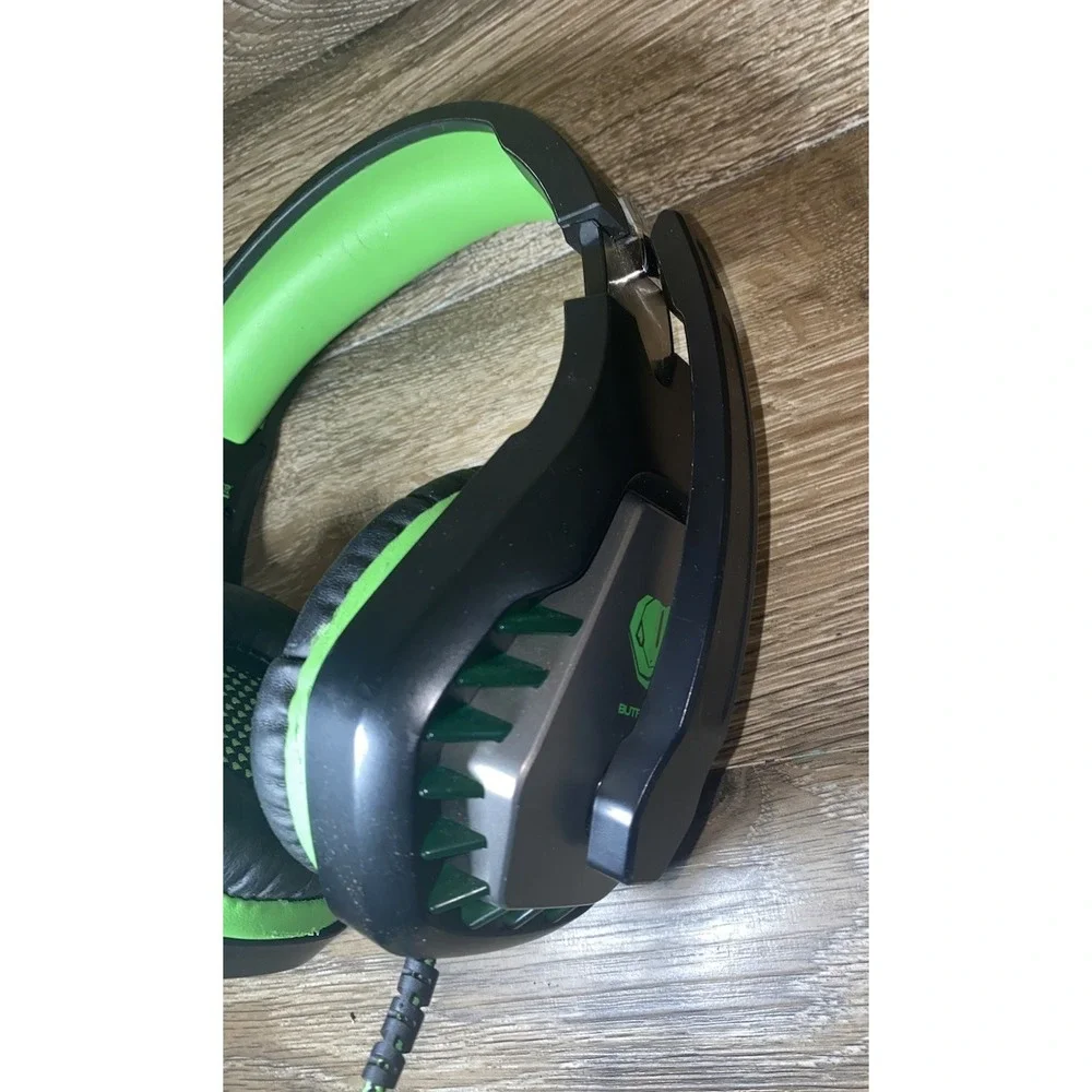 BUTFULAKE GH-1 Gaming Headset PS4, Xbox One, Xbox One S, PC, Switch  GREEN/black